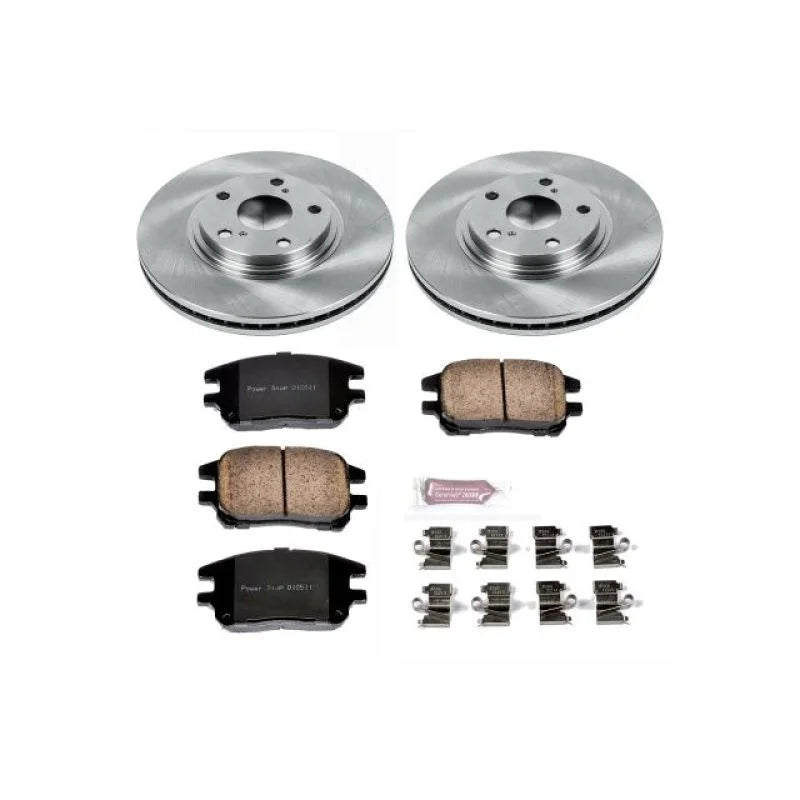 PowerStop Front Autospecialty Brake Kit fits 2002-2003 Lexus RX300 - Main Product View