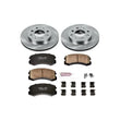 Load image into Gallery viewer, PowerStop Front Autospecialty Brake Kit fits 2002-2007 Mitsubishi Lancer - Main Product View