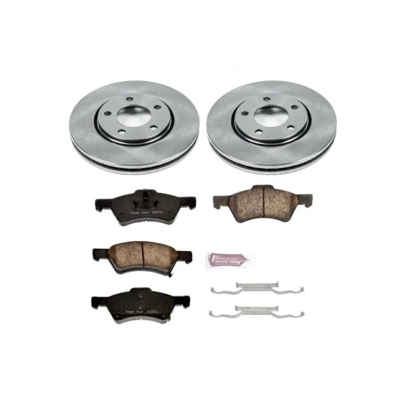 PowerStop Front Autospecialty Brake Kit fits 2003-2004 Dodge Caravan - Main Product View