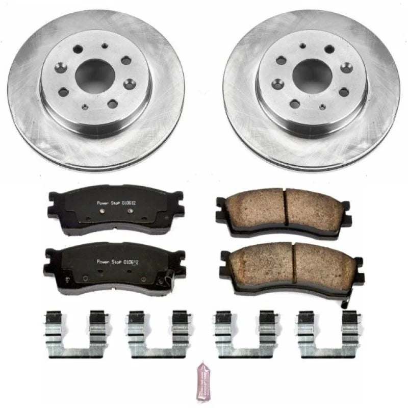 PowerStop Front Autospecialty Brake Kit fits 2003-2005 Kia RIO - Main Product View