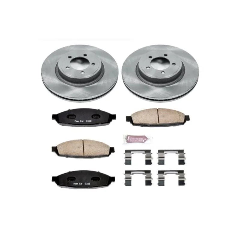 PowerStop Front Autospecialty Brake Kit fits 2003-2005 Lincoln Aviator - Main Product View