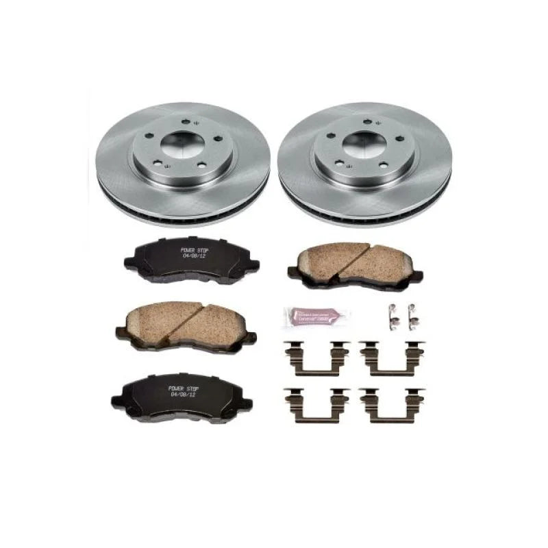 PowerStop Front Autospecialty Brake Kit fits 2004 2005 Chrysler Sebring / 2001-2003 Chrysler Sebring LX / 2001-2005 Dodge ...