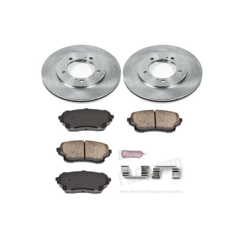 PowerStop Front Autospecialty Brake Kit fits 2004-2006 Suzuki Xl-7 / 2004-2005 Suzuki Xl-7 EX - Main Product View