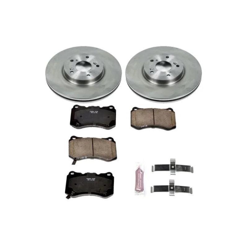 PowerStop Front Autospecialty Brake Kit fits 2004-2008 Acura TL / 2007-2008 Acura TL Type-s - Main Product View