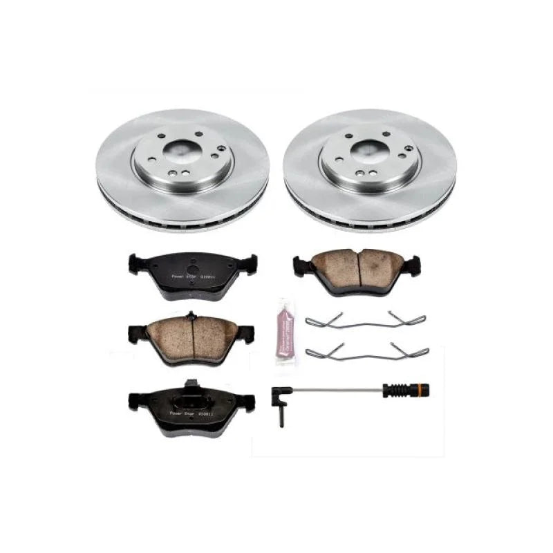 PowerStop Front Autospecialty Brake Kit fits 2004-2008 Chrysler Crossfire / 1998-2002 Mercedes-Benz CLK320 / 1999-2003 Mer...