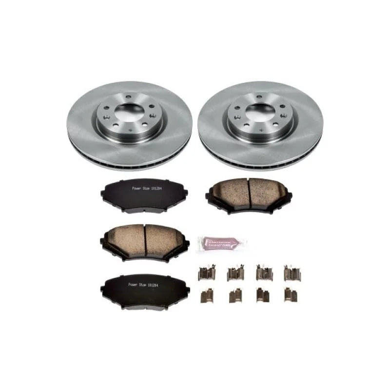 PowerStop Front Autospecialty Brake Kit fits 2004-2008 Mazda Rx-8 - Main Product View