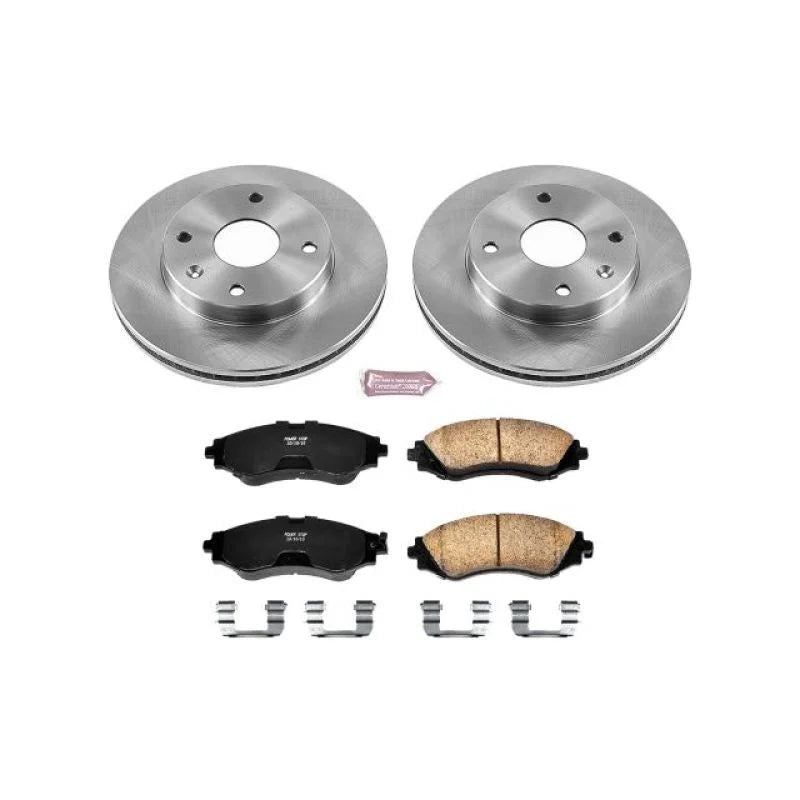 PowerStop Front Autospecialty Brake Kit fits 2004-2008 Suzuki Forenza / Reno - Main Product View