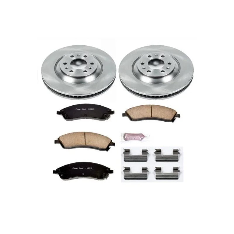 PowerStop Front Autospecialty Brake Kit fits 2004-2009 Cadillac SRX - Main Product View