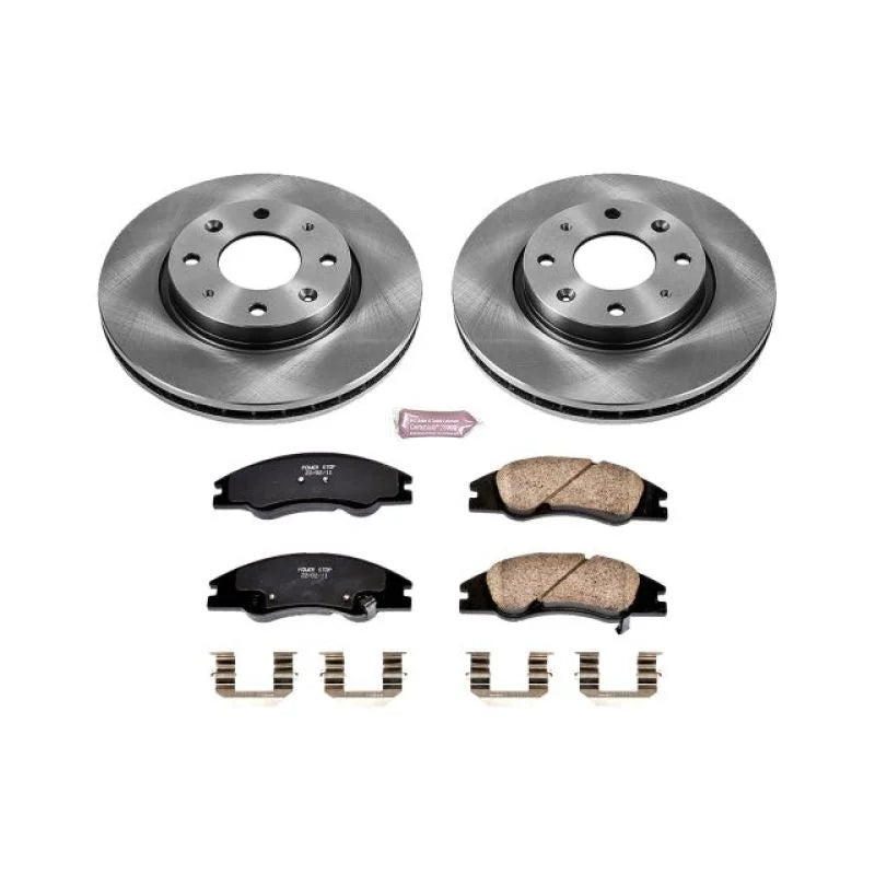 PowerStop Front Autospecialty Brake Kit fits 2004-2009 Kia Spectra / SPECTRA5 - Main Product View