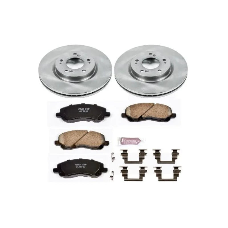 PowerStop Front Autospecialty Brake Kit fits 2004-2012 Mitsubishi Eclipse / Galant - Main Product View