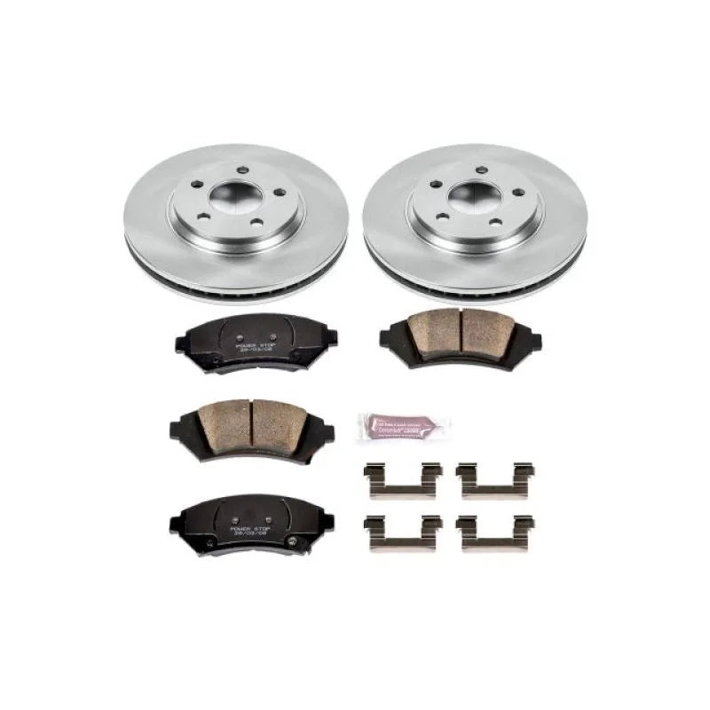 PowerStop Front Autospecialty Brake Kit fits 2005 Buick LeSabre Custom / 2005 Buick Park Avenue / 2005 Cadillac Deville / ...