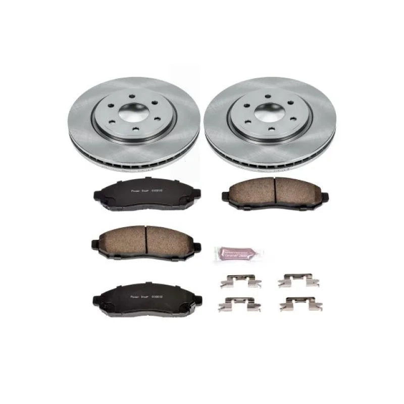 PowerStop Front Autospecialty Brake Kit fits 2005-2018 Nissan Frontier / 2005-2010 Nissan Frontier LE / 2011-2018 Nissan F...
