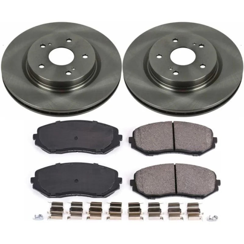 PowerStop Front Autospecialty Brake Kit fits 2006-2013 Suzuki Grand Vitara - Main Product View