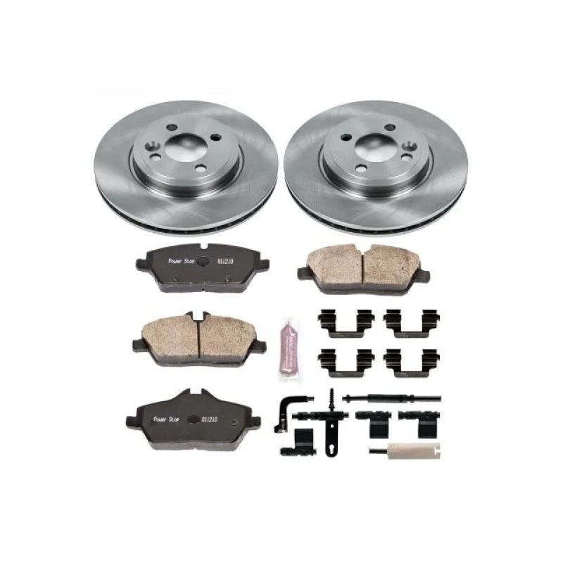 PowerStop Front Autospecialty Brake Kit fits 2007-2010 Mini Cooper - Main Product View