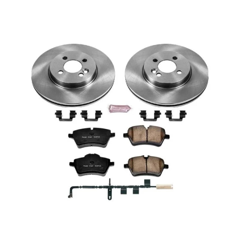 PowerStop Front Autospecialty Brake Kit fits 2007-2010 Mini Cooper - Main Product View