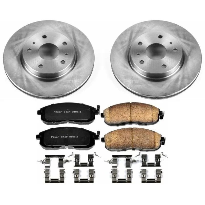 PowerStop Front Autospecialty Brake Kit fits 2007-2013 Suzuki SX4 - Main Product View