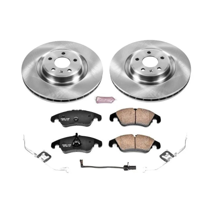 PowerStop Front Autospecialty Brake Kit fits 2008-2011 Audi S4 / S5 - Main Product View