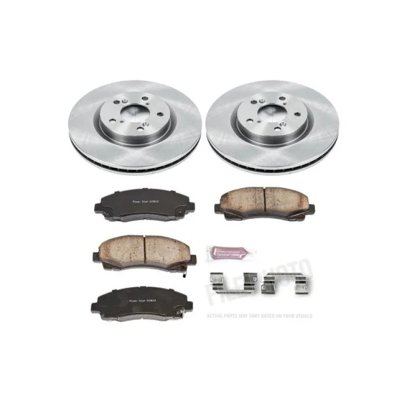 PowerStop Front Autospecialty Brake Kit fits 2009-2014 Acura TL - Main Product View