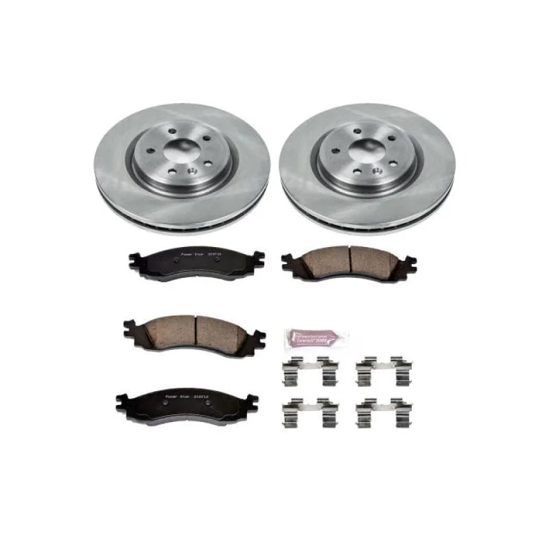 PowerStop Front Autospecialty Brake Kit fits 2010 Ford Taurus SHO - Main Product View