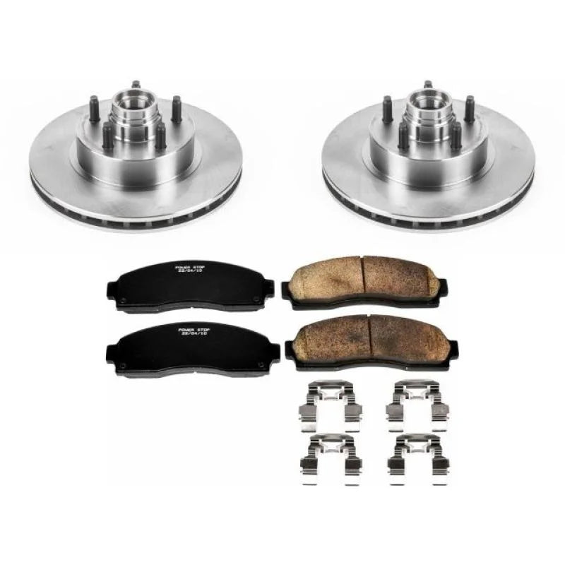 PowerStop Front Autospecialty Brake Kit fits 2010-2011 Ford Ranger / Ranger SPORT - Main Product View