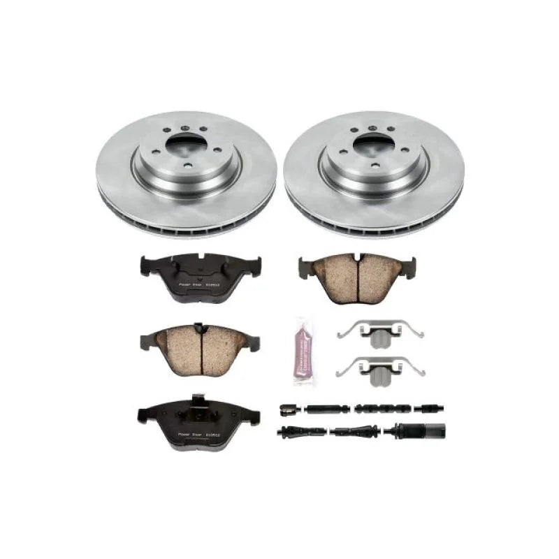 PowerStop Front Autospecialty Brake Kit fits 2011 BMW 335D / 2011-2013 BMW 335I / 2013 BMW 335I xDrive / 2011-2013 BMW 335IS