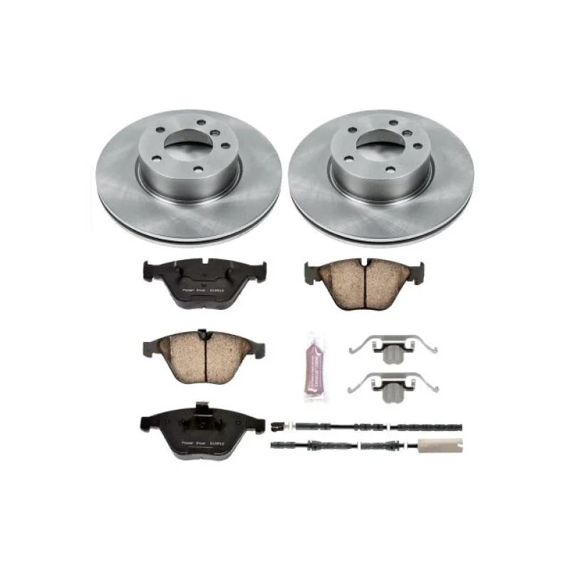 PowerStop Front Autospecialty Brake Kit fits 2011-2013 BMW 328I / 2011-2013 BMW 328I xDrive / 2013-2015 BMW X1 - Main Prod...