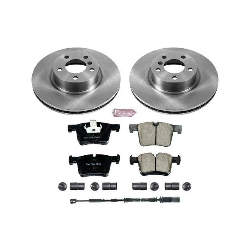 PowerStop Front Autospecialty Brake Kit fits 2011-2018 BMW X3 / X4 - Main Product View