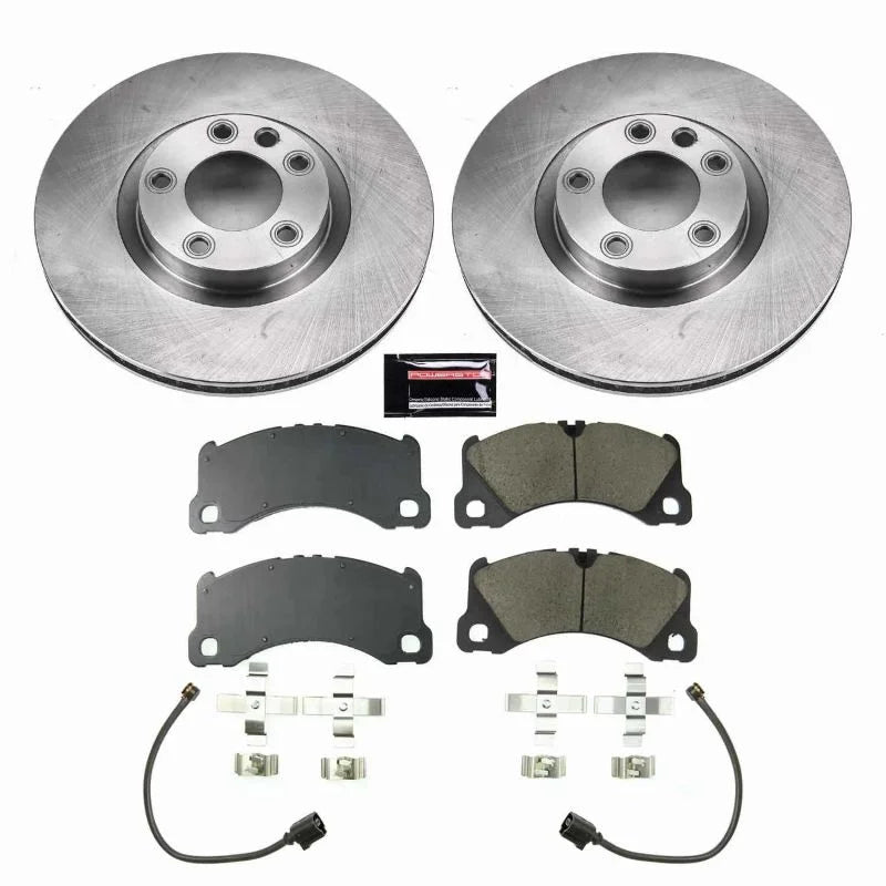 PowerStop Front Autospecialty Brake Kit fits 2013-2018 Porsche Cayenne
