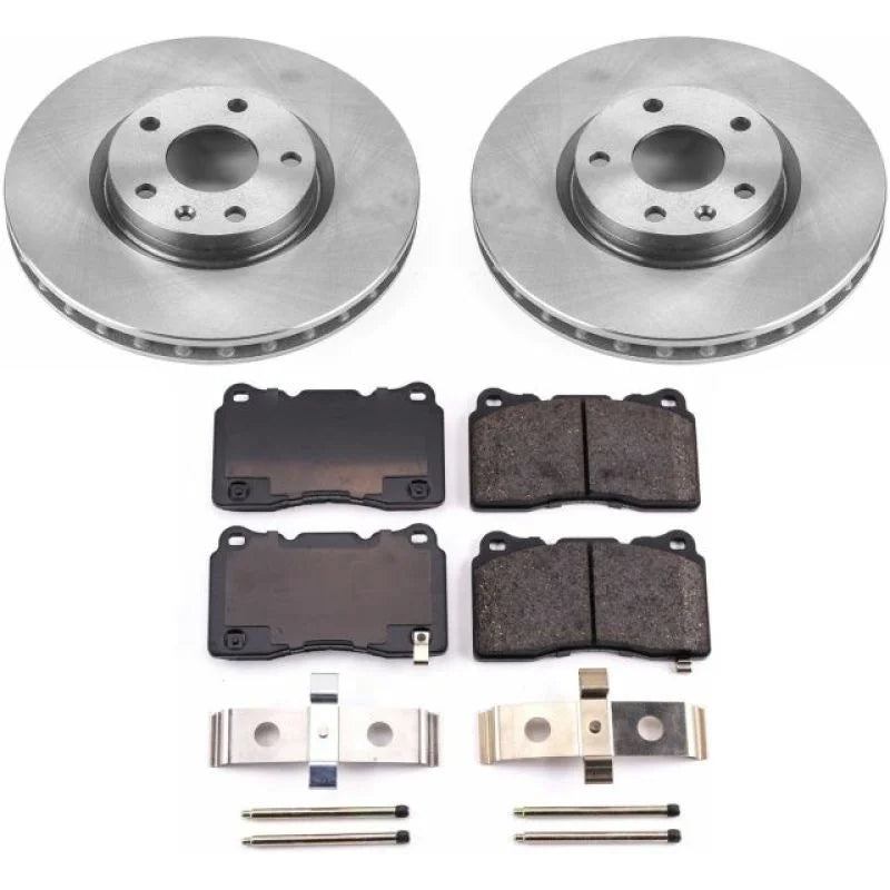 PowerStop Front Autospecialty Brake Kit fits 2014-2016 Chevrolet Corvette Stingray - Main Product View