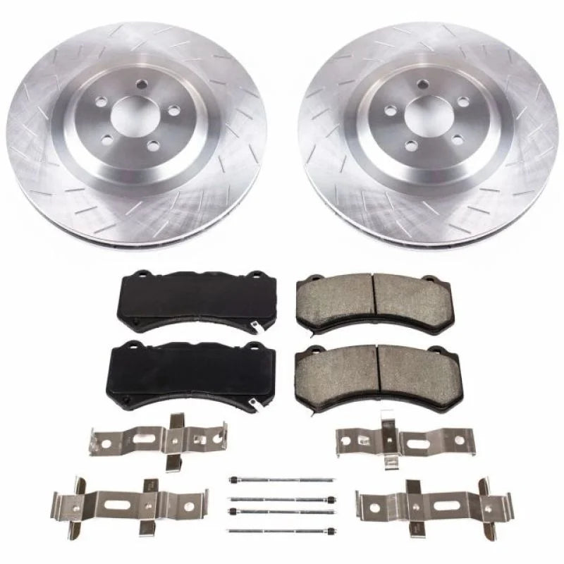 PowerStop Front Autospecialty Brake Kit fits 2015-2020 Dodge Challenger / Charger - Main Product View