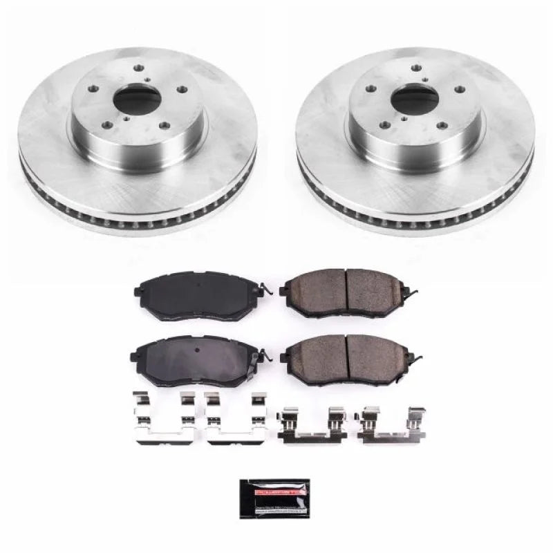 PowerStop Front Autospecialty Brake Kit fits 2015 Subaru Legacy 2.5I - Main Product View