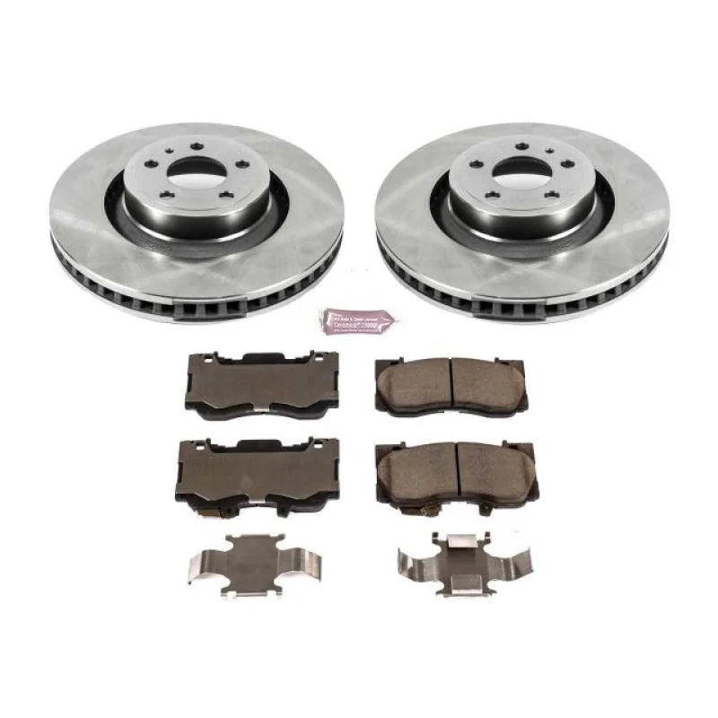 PowerStop Front Autospecialty Brake Kit fits 2015-2022 Ford Mustang - Main Product View