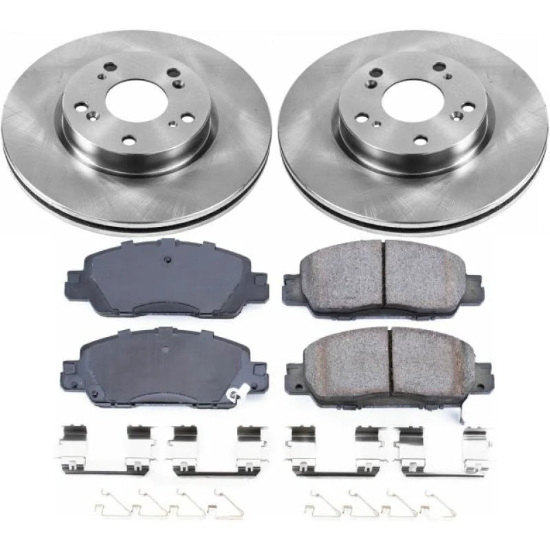 PowerStop Front Autospecialty Brake Kit fits 2016-2017 Honda Accord Lx-s / Honda Accord - Main Product View
