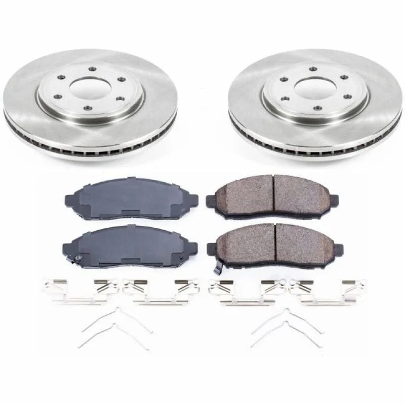 PowerStop Front Autospecialty Brake Kit fits 2016-2019 Nissan Frontier S - Main Product View