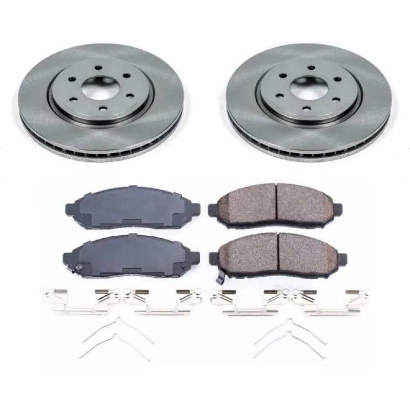 PowerStop Front Autospecialty Brake Kit fits 2016-2024 Nissan Frontier - Main Product View