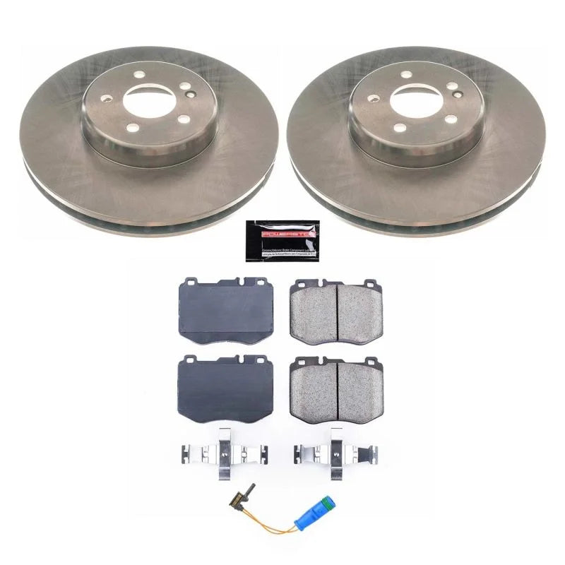PowerStop Front Autospecialty Brake Kit fits 2017 Mercedes-Benz E300 4MATIC / 2016-2018 Mercedes-Benz GLC300 4MATIC