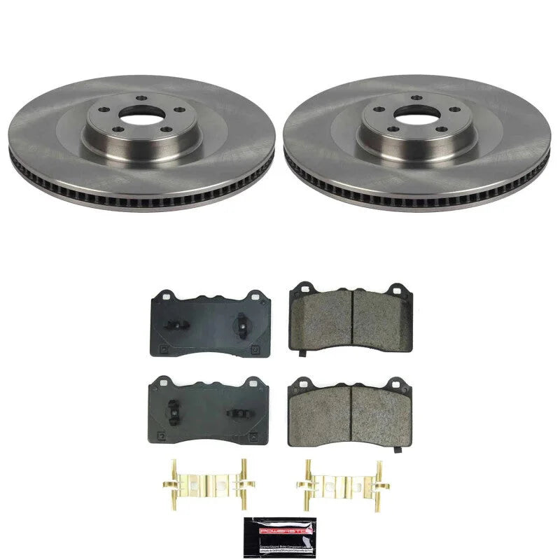 PowerStop Front Autospecialty Brake Kit fits 2021-2024 Ford Mustang / Mustang Mach-E
