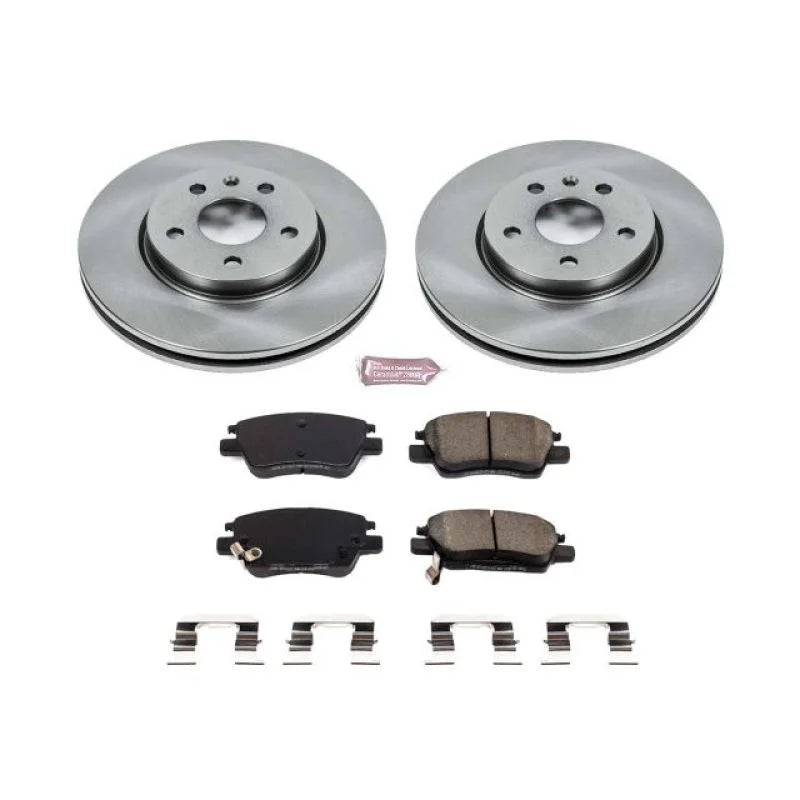 PowerStop Front Autospecialty Brake Kit fits 2022 2023 Chevrolet Bolt Euv / 2017-2023 Chevrolet Bolt Ev / 2016-2019 Chevro...