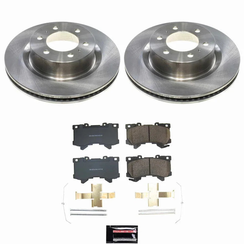 PowerStop Front Autospecialty Brake Kit fits 2023-2024 Toyota Sequoia Capstone / 2022-2024 Toyota Tundra 1794 Edition