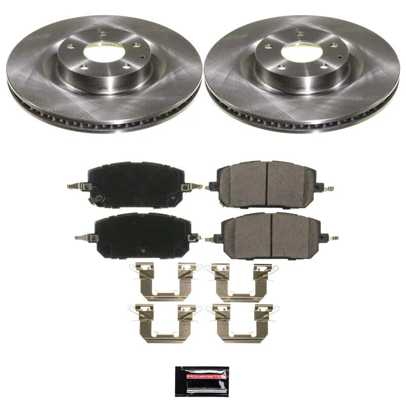 PowerStop Front Autospecialty Brake Kit fits 2023-2025 Mazda CX-50 2.5 S / 2025 Mazda CX-50 Hybrid Preferred