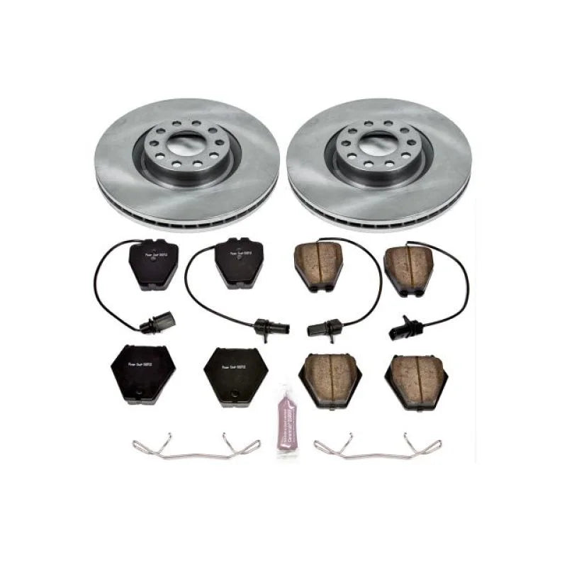 PowerStop Front Autospecialty Brake Kit fits Audi A6 / 2000-2004 Audi A6 Quattro / 2002-2003 Audi S6 - Main Product View