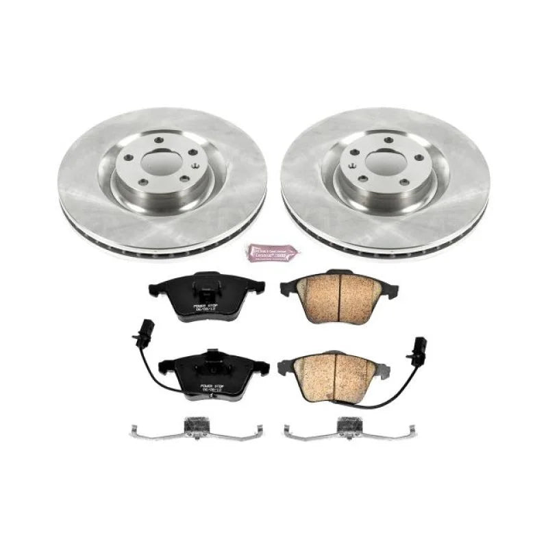 PowerStop Front Autospecialty Brake Kit fits Audi S4 / 2004-2008 Audi S4 Avant / 2004-2009 Audi S4 Cabriolet - Main Produc...