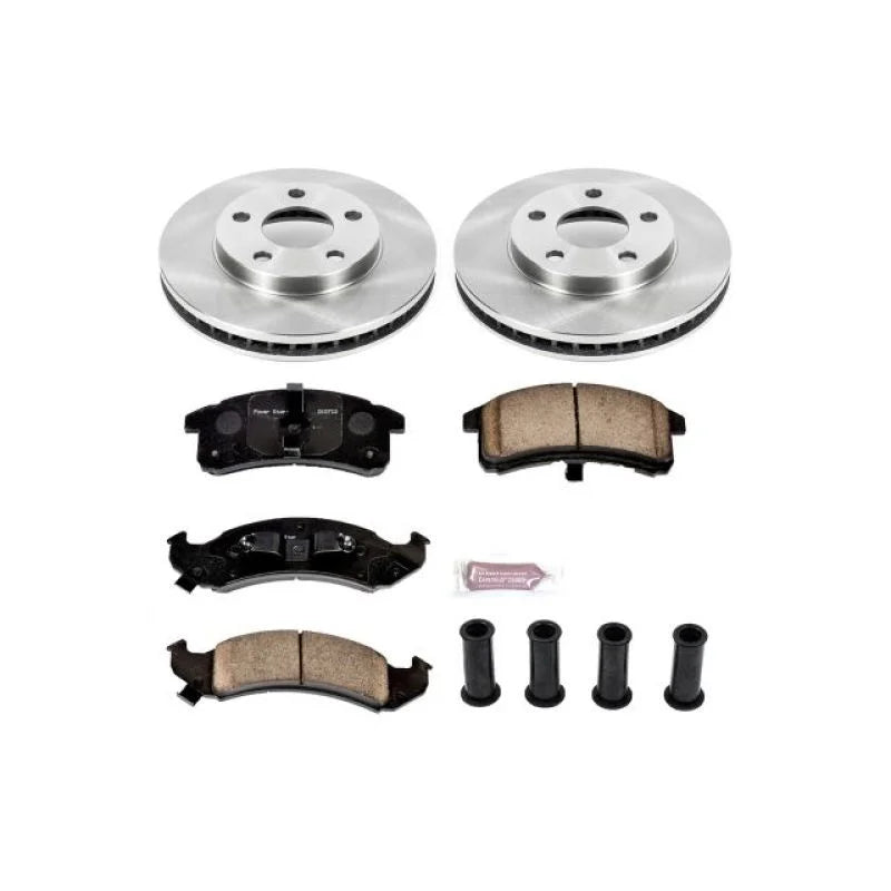 PowerStop Front Autospecialty Brake Kit fits Buick LeSabre / 1994-1999 Buick LeSabre Custom / 1994-1996 Buick Park Avenue ...