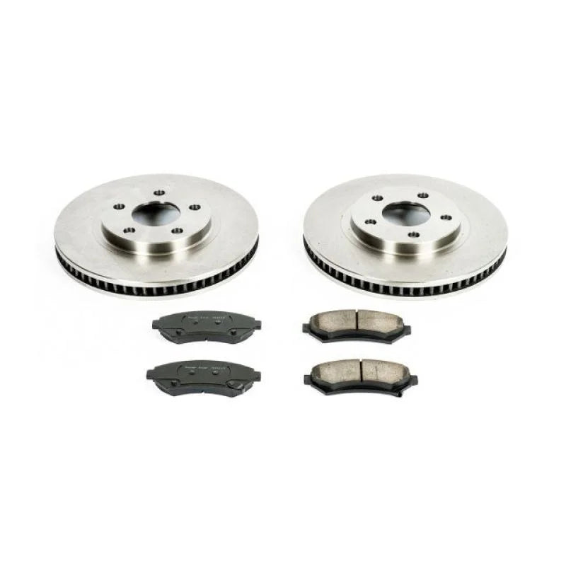 PowerStop Front Autospecialty Brake Kit fits Buick LeSabre / 2000-2005 Buick LeSabre Custom / 1997-2005 Buick Park Avenue ...