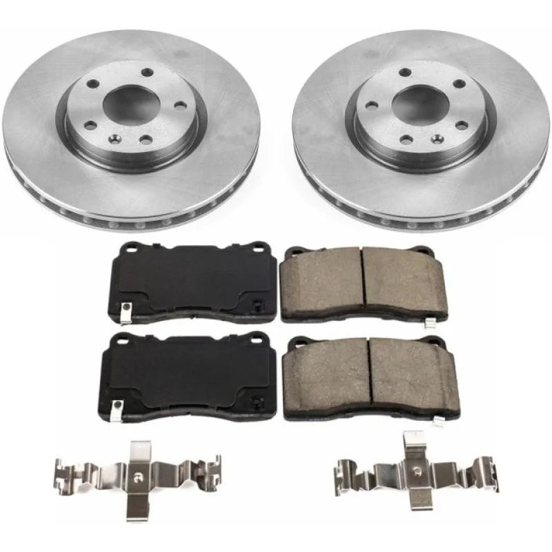 PowerStop Front Autospecialty Brake Kit fits Chevrolet Corvette / 2015-2019 Chevrolet Corvette Stingray - Main Product View