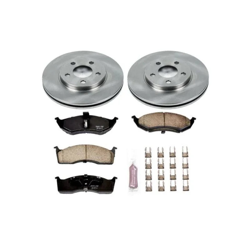 PowerStop Front Autospecialty Brake Kit fits Dodge Neon / 2001 2002 Dodge Neon Acr / 2000-2002 Dodge Neon ES / 2000 Dodge ...