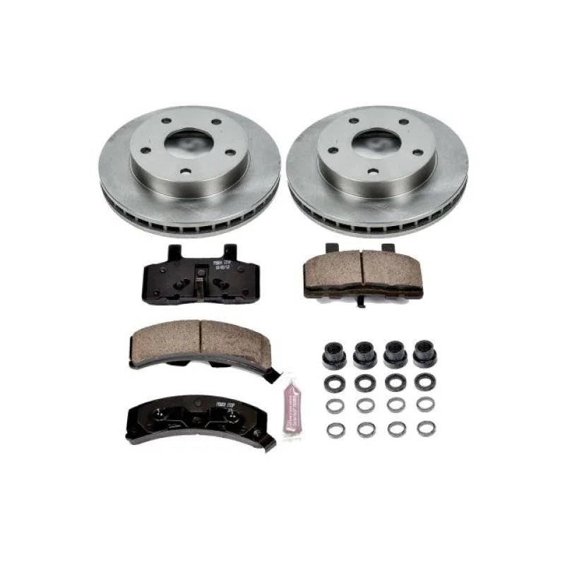 PowerStop Front Autospecialty Brake Kit fits Dodge Ram / 1994-1996 Dodge Ram 1500 / 1997 Dodge Ram 1500 LT / 1997-1999 Dod...