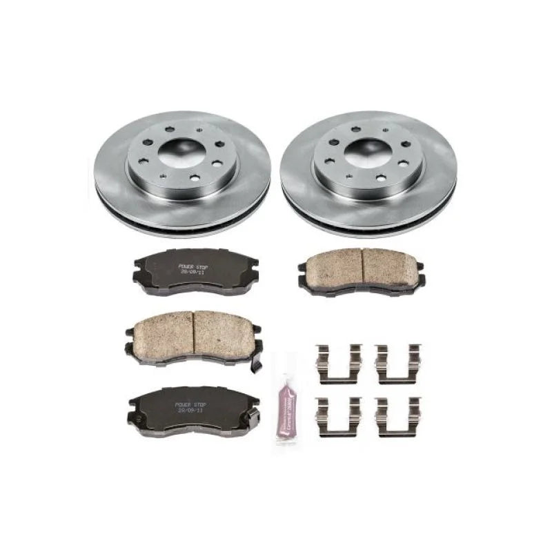 PowerStop Front Autospecialty Brake Kit fits Eagle Summit / 1993 Eagle Summit / 1993-1995 Eagle Summit LX - Main Product View