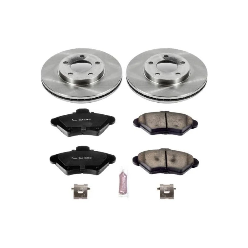 PowerStop Front Autospecialty Brake Kit fits Ford Mustang / 1994-1998 Ford Mustang / 1995 Ford Mustang GTS - Main Product ...