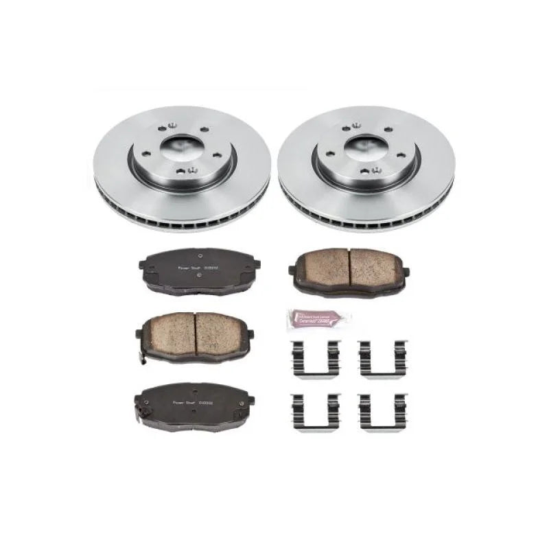 PowerStop Front Autospecialty Brake Kit fits Hyundai Elantra / 2009 Hyundai Elantra Touring / 2010-2012 Hyundai Elantra To...